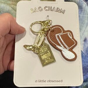 Cowboy bag charm